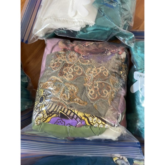 Lot of Fabric Scraps - Picture 2 of 5